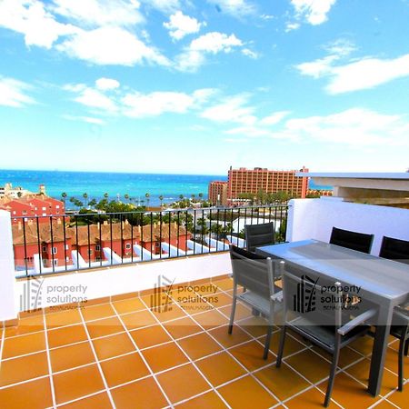 Апартаменти Lomas De Mena, 21 - Atico Con Vistas Al Mar - Piscina Y Barbacoa - Parking Gratis - Excelente Conexion Wifi Бенальмадена Екстер'єр фото